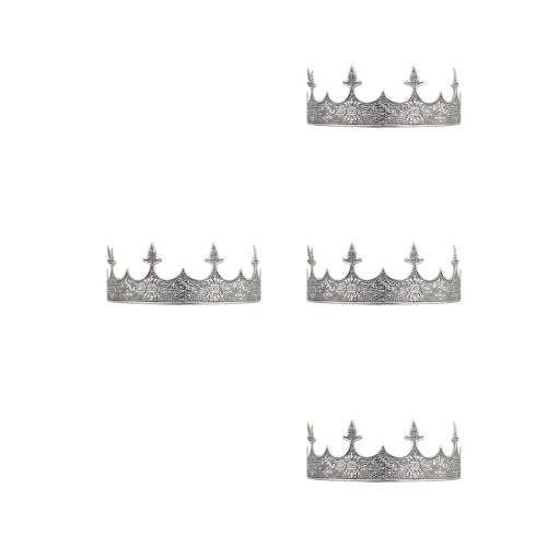 4Stk Edle Metall Herren Für Kostüm 2