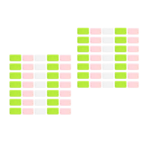 120Stk Kindersichere Steckdosenabdeckungen Bunt Robustem ABS