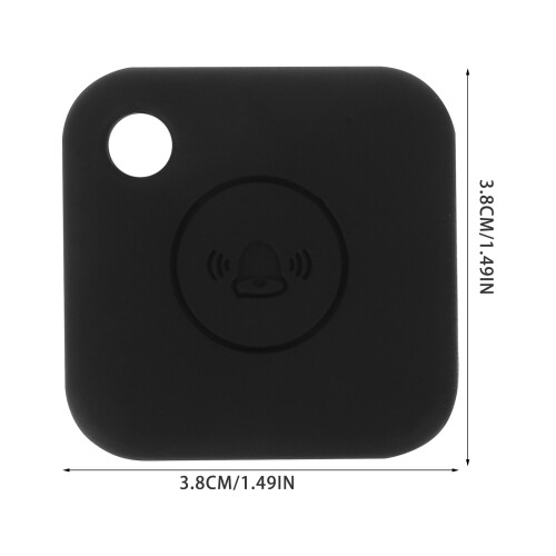 2Stk Mini Silikon-Schutzhülle Schwarz Für Tile Mate Pro 1