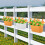 2 Blue Iron Planters for Fence Rail Hanging 6