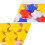 1Boule PU Décompression Étoile Renforcement Main Couleur Variée 4