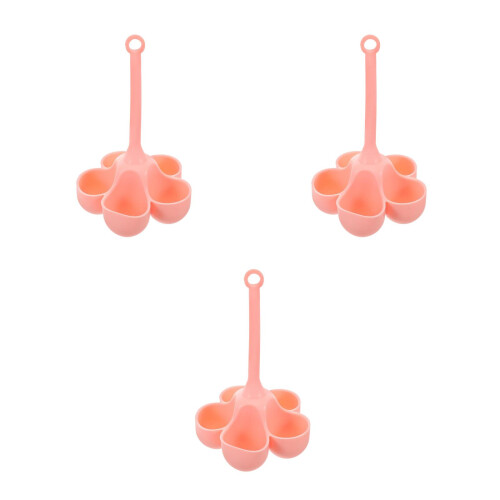3Pièces Cuiseur Œufs Silicone Troux Four Micro-Ondes 1