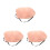 3Stk Wiederverwendbare Fake Hintern Pink Kunststoff 2