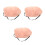 3Stk Wiederverwendbare Fake Hintern Pink Kunststoff 4