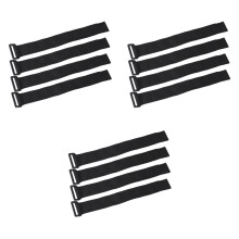 12Stk Wiederverwendbare Nylon Schwarz Für