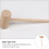 20Pièces Mini Marteaux En Bois Clair Jouet Éducatif Durable Pour Bébé 4