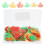 110Stk Essbare Reispapier Cake Topper Herbstblätter 1