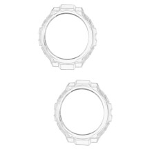 2Stk Weiß Tpu Smartwatch Cover Weiche Schutzhülle Für