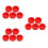 15Pièces Silicone Rouge Pour Protection Bouteilles Vin 4