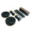 Set De Chaussures Noir Crème Et Brosse Nettoyage Durable 1
