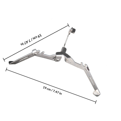 Fixation Bouteille Rack Acier Pour Camping 1
