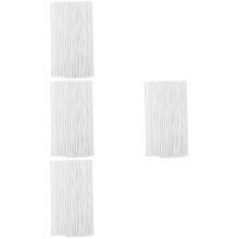 400Stk Hochwertige Papiersticks Für DIY Kuchen Und Süßigkeiten Weiß