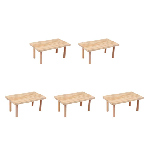 5Pièces D'activité En Bois Pour Hamster Avec Jeux Décor 1