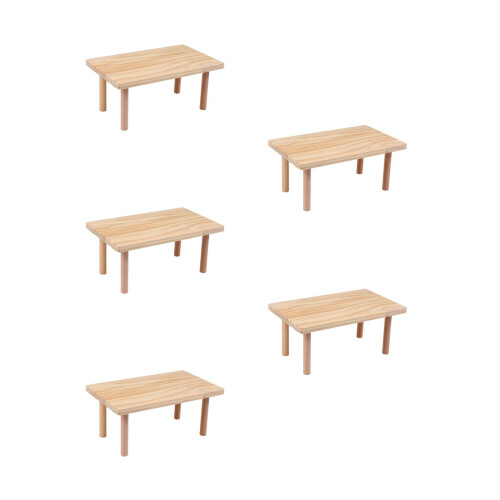 5Pièces D'activité En Bois Pour Hamster Avec Jeux Décor 2