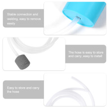Mini USB Sauerstoffpumpe Aquarium Luftpumpe Leise ABS