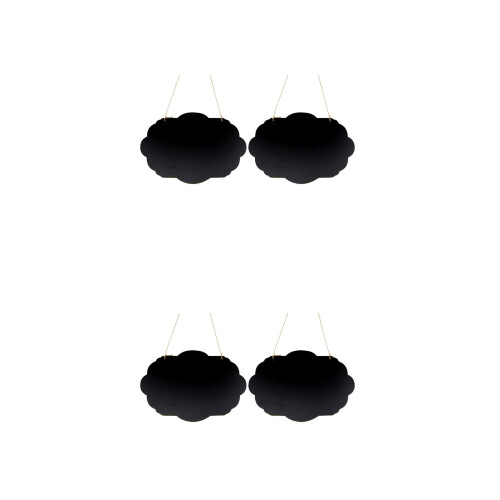 4Pièces Tableaux Nuage Double-Face En Avec Cordon Pour DIY 2