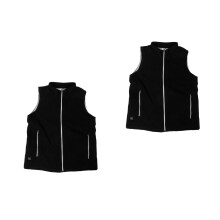 2Stk Beheizbare Damenweste Fleece Wintercamping Ski Fishing