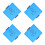 4Stk Mathe Pegboard Doppelseitig Blau Lernhilfe Für Kinder 6
