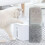 (5 PCS)Cat Drinker Replacement Activated Carbon Filter Rectangular Pet Dog Waterer Cartridge Filter 3