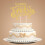 1Ensemble Cake Topper En Papier Pour Décoration De 8