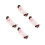 4Pièces -Têtes En Polyester Rose Pour Bébé 6