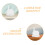 2Pièces En Plastique Blanches À Décorer DIY Décoration Enfants 6