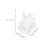 2Pièces En Plastique Blanches À Décorer DIY Décoration Enfants 2