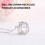 Pendentif Couronne Argentée Charme DIY Pour Collier Élégant 3