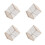 4Pièces Boîte Rotative Multi-Niveaux Beige Pour Et Cosmétiques 2