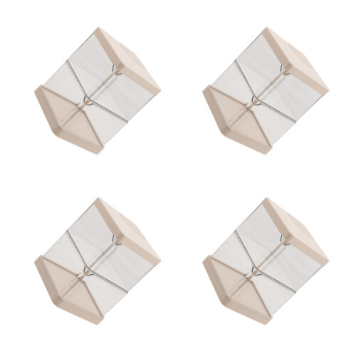 4Pièces Boîte Rotative Multi-Niveaux Beige Pour Et Cosmétiques 1