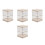4Pièces Boîte Rotative Multi-Niveaux Beige Pour Et Cosmétiques 3