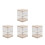 4Pièces Boîte Rotative Multi-Niveaux Beige Pour Et Cosmétiques 5