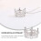 Pendentif Couronne Argentée Charme DIY Pour Collier Élégant 6