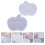 2Sets Weißes DIY Silikonform Set Für Handwerk Mit Einfachem Gebrauch 9