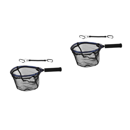2Pièces Filets De En Aluminium Robuste Avec Pochette