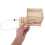 1Ensemble Jouet Hydraulique Beige En Bois ABS Eva Pour 7