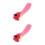 2Pièces Siège Enfant Rose Pliable Confortable Portable 7