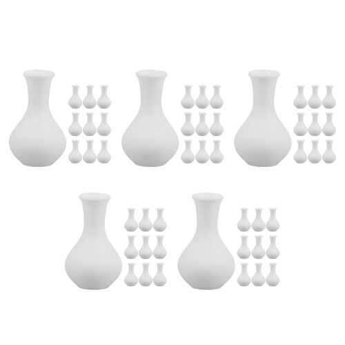 50Pièces Mini Blancs En Pla Pour Décor Maison De Épuré 2