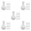 50Pièces Mini Blancs En Pla Pour Décor Maison De Épuré 4