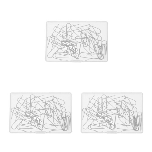 150Pièces Épingle U Acier Durable Argentées Pour Bouquets Couronnes 1