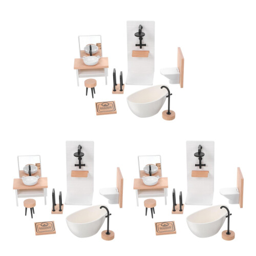 3Ensembles Mini Salle De Bain Et Lavabo 2