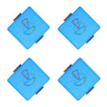 4Pièces Pegboard Double Face Jouet Éducatif Pour Classe