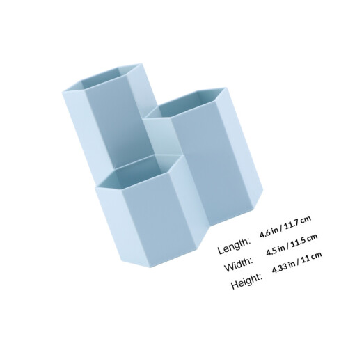 1Pièces Porte-Stylos Hexagonal En PP Pour Rangement 1
