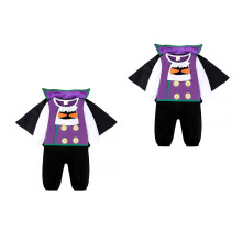 2Sets Kinder Halloween Set Katoen Paars Gemakkelijk Aan Uit
