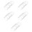 40St Mond Mason Jar Hangers Roestvrij 6