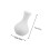 10Pièces Miniatures Blancs Pla Décor Simple Maison 2