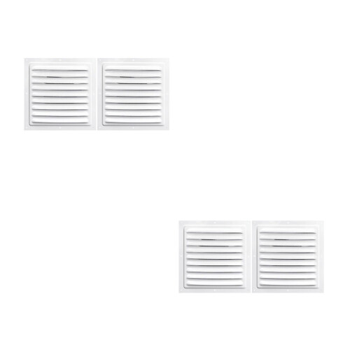4Pièces Ventilation Murale En Aluminium Pour Usage 1