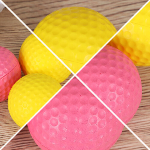 10Pièces D'entraînement PU Éponge Multicolores Légères 2
