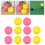 10Pièces D'entraînement PU Éponge Multicolores Légères 5