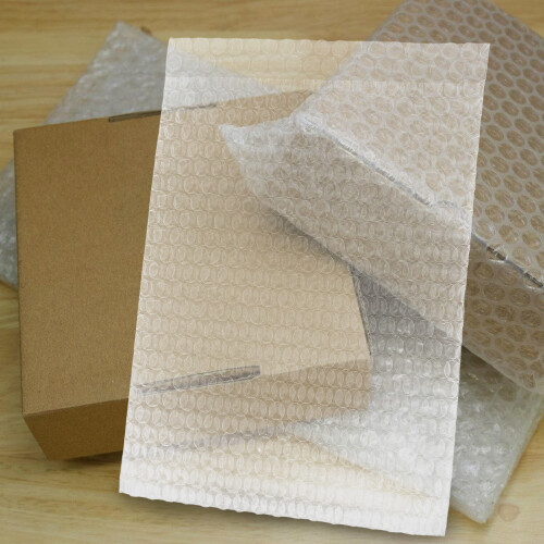 100Pièces Sacs À Bulles Transparents Pe De Protection Pour